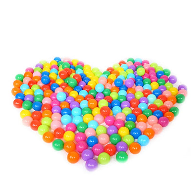 100PCS Outdoor Sport Ball Colorful Soft Water Swim Pool Ocean Wave Ball Baby Eco-Friendly Stress Air Ball Tent Toys for Children - Smarsty