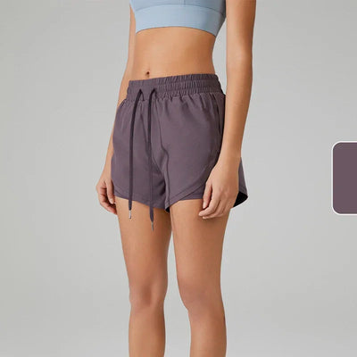 Yoga Shorts Women Fitness Top Spandex Neon Elastic Running Workout Short Leggings For Ladies Gym Sport Shorts Fitness Sportwear - Smarsty