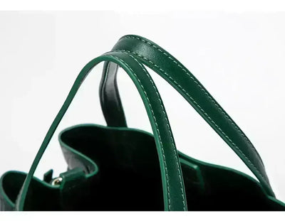 Large Capacity Handbag With Lock Design Luxury Crossbody - Smarsty