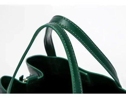 Large Capacity Handbag With Lock Design Luxury Crossbody - Smarsty