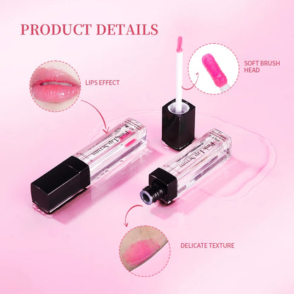 Pink Lip Serum Lotion for Moisturized and Smooth Lips - Smarsty