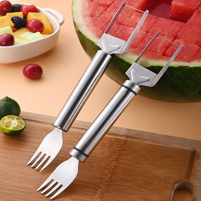 Stainless Steel Windmill Watermelon Cutter Artifact Salad Fruit Slicer Cutter Tool Watermelon Digger Kitchen Accessories Gadgets by Smarsty