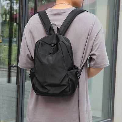 Sport Mini Men's Backpack Fashion Small Black Travel Rucksack Shoulder School Bag Canvas Designer Sports Backpacks Mochila Bags - Smarsty
