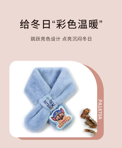 Kids Winter Hat Glove Set Scarf Cartoon Rescue Dogs - Smarsty