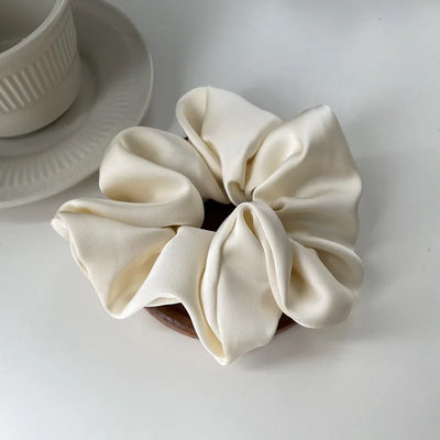 Satin Scrunchies Hair Accessories Gentle Soft Hold Premium - Smarsty