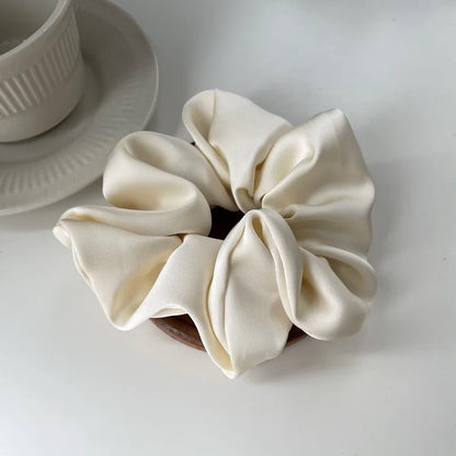 Satin Scrunchies Hair Accessories Gentle Soft Hold Premium - Smarsty