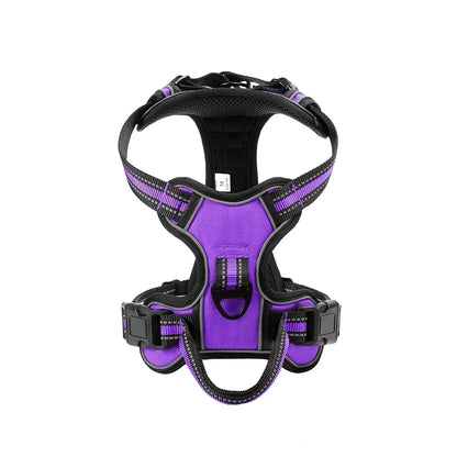 Adjustable Reflective Dog Harness for Comfort and Safety - Smarsty