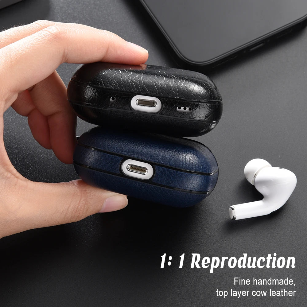 Leather Case for AirPods Pro 2 with Durable Protection - Smarsty