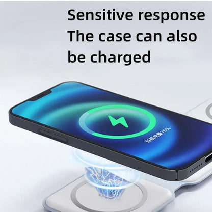 3 In 1 Wireless Magnetic Charger Dock For iPhone Pro - Smarsty