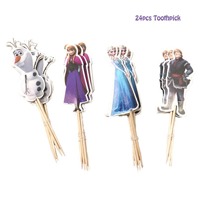 Frozen Princess Birthday Party Tableware Set - Smarsty