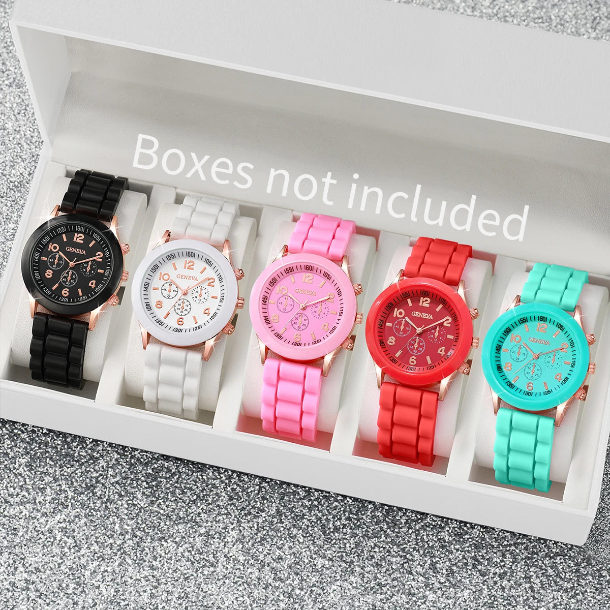 Fashionable Women's Quartz Watches with Leather Band - Smarsty