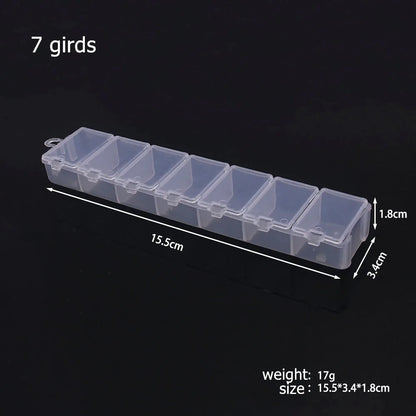 Plastic Jewelry Organizer Storage Box With Dividers - Smarsty
