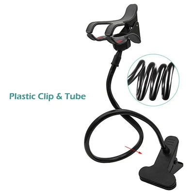 Gooseneck Phone Holder With Flexible Clip Bracket Arm - Smarsty