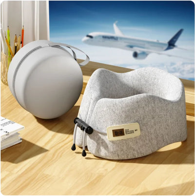 Memory Foam U-Shaped Travel Pillow for Neck Support - Smarsty