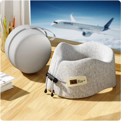 Memory Foam U-Shaped Travel Pillow for Neck Support - Smarsty