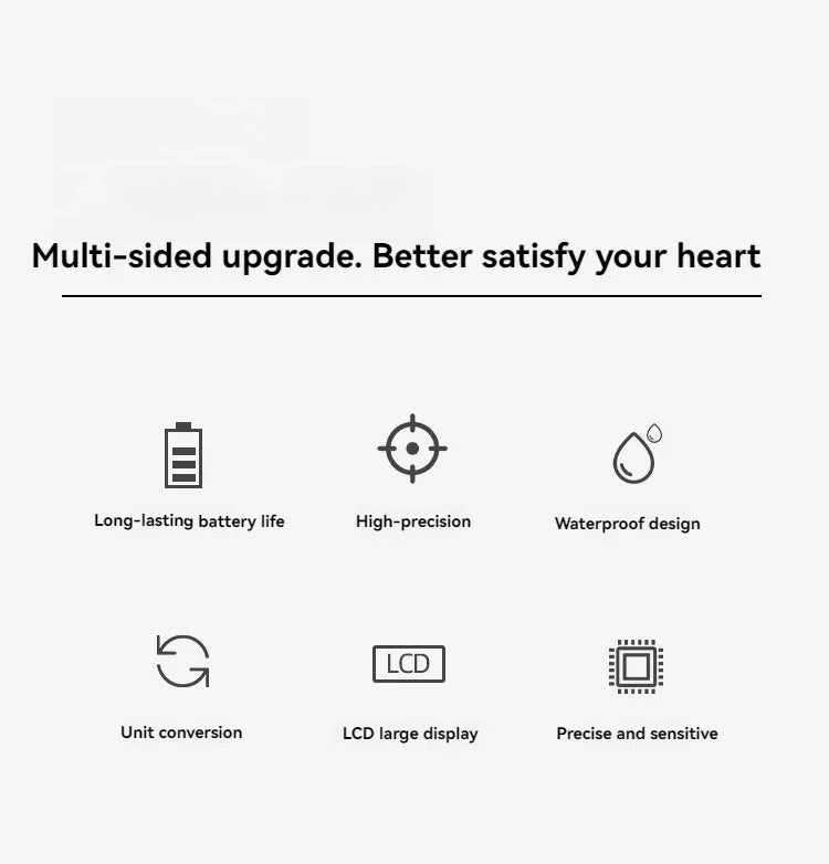 High Precision Digital Baking Scale for Accurate Measurements - Smarsty