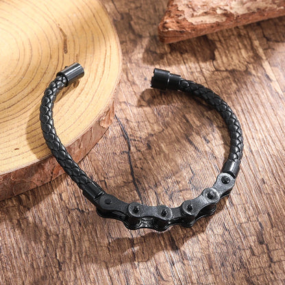 Twisted Stainless Steel Cuff Bracelet Durable Fashion Jewelry - Smarsty