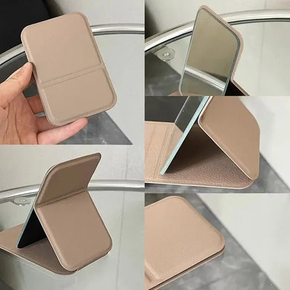 Portable Handheld Makeup Mirror with Cute Design - Smarsty