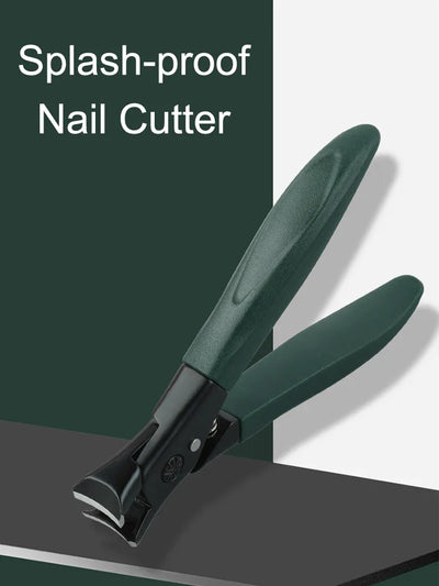 Stainless Steel Anti-Splash Nail Clipper for Thick Fake Nails - Smarsty
