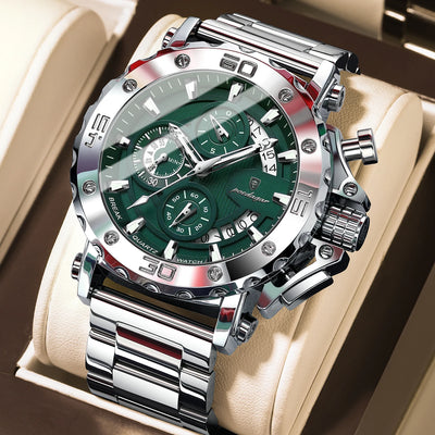Luxury Waterproof Men's Chronograph Watch with Calendar - Smarsty