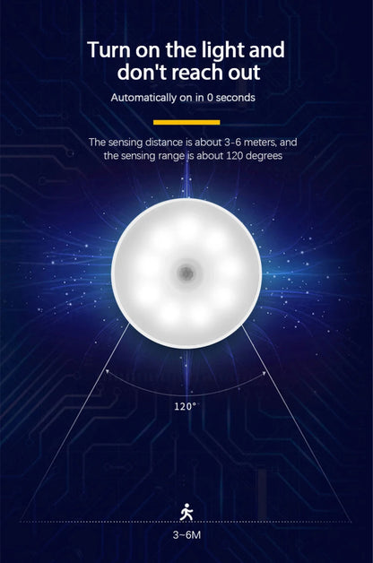 LED Smart Night Lamp with Human Body Sensor - Smarsty