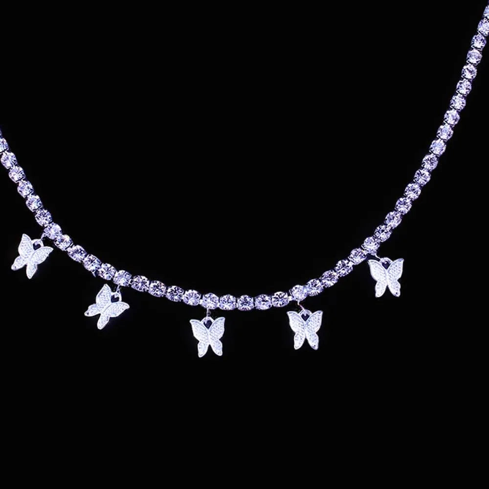 Butterfly Nipple Chain Body Jewelry for Rave Style - Smarsty