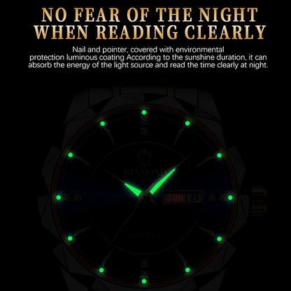 Luxury Waterproof Quartz Watch for Women with Luminous Feature - Smarsty