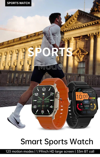 Original T900 Ultra 2 Smart Watch Bluetooth Call Feature - Smarsty