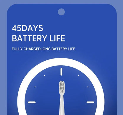 Sonic Electric Toothbrush with Type-C Charging and 5-Gear Modes - Smarsty