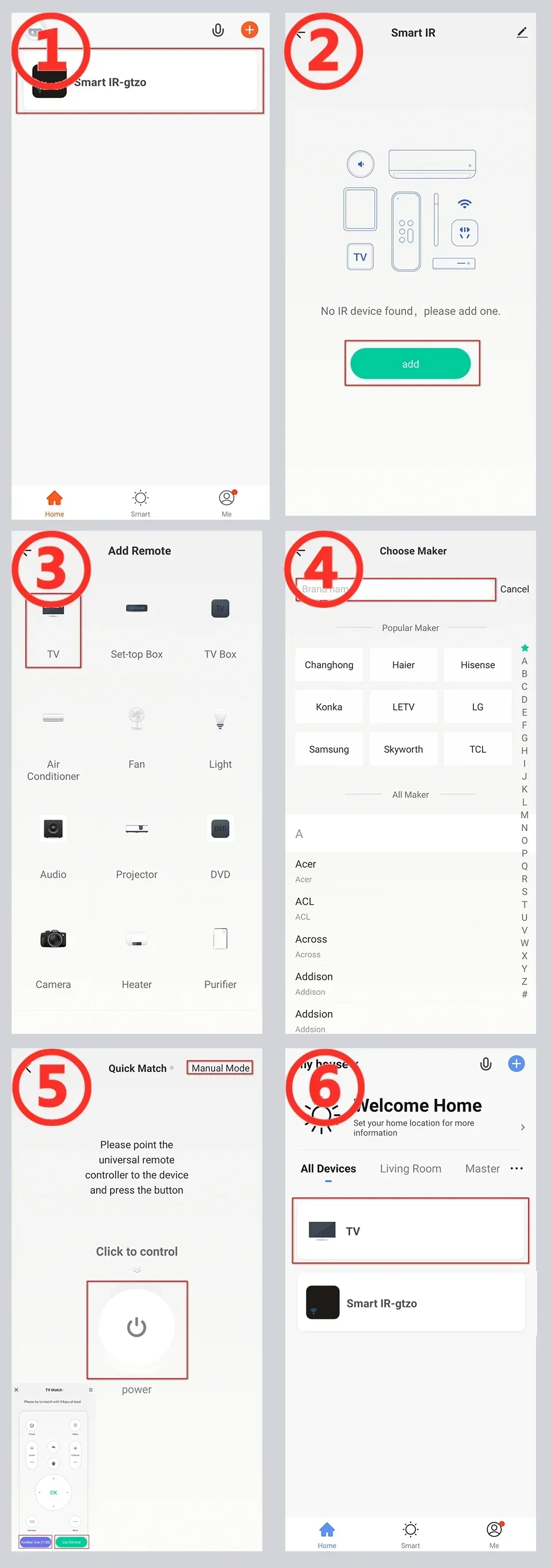 Tuya Zigbee Smart Remote Control for Home Devices - Smarsty