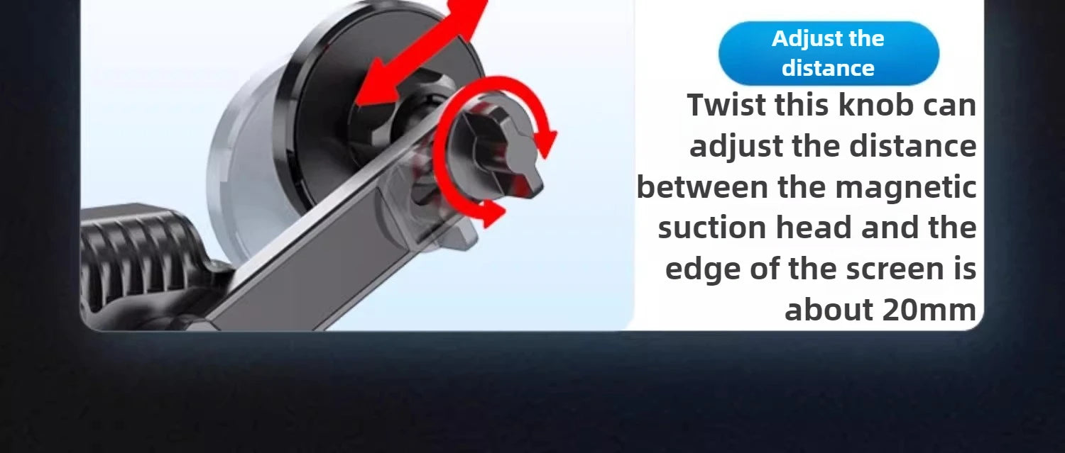 Magnetic Car Phone Holder 360 Degree Rotation Mount - Smarsty