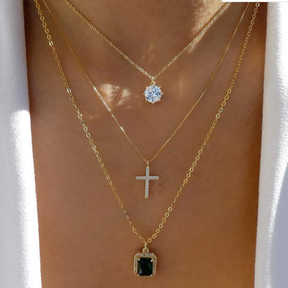 Vintage Gold Boho Layered Necklace Set for Women - Smarsty