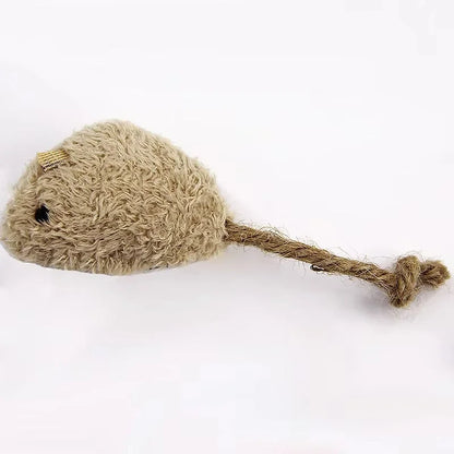 Plush Interactive Mouse Cat Toy Set for Playful Kittens - Smarsty