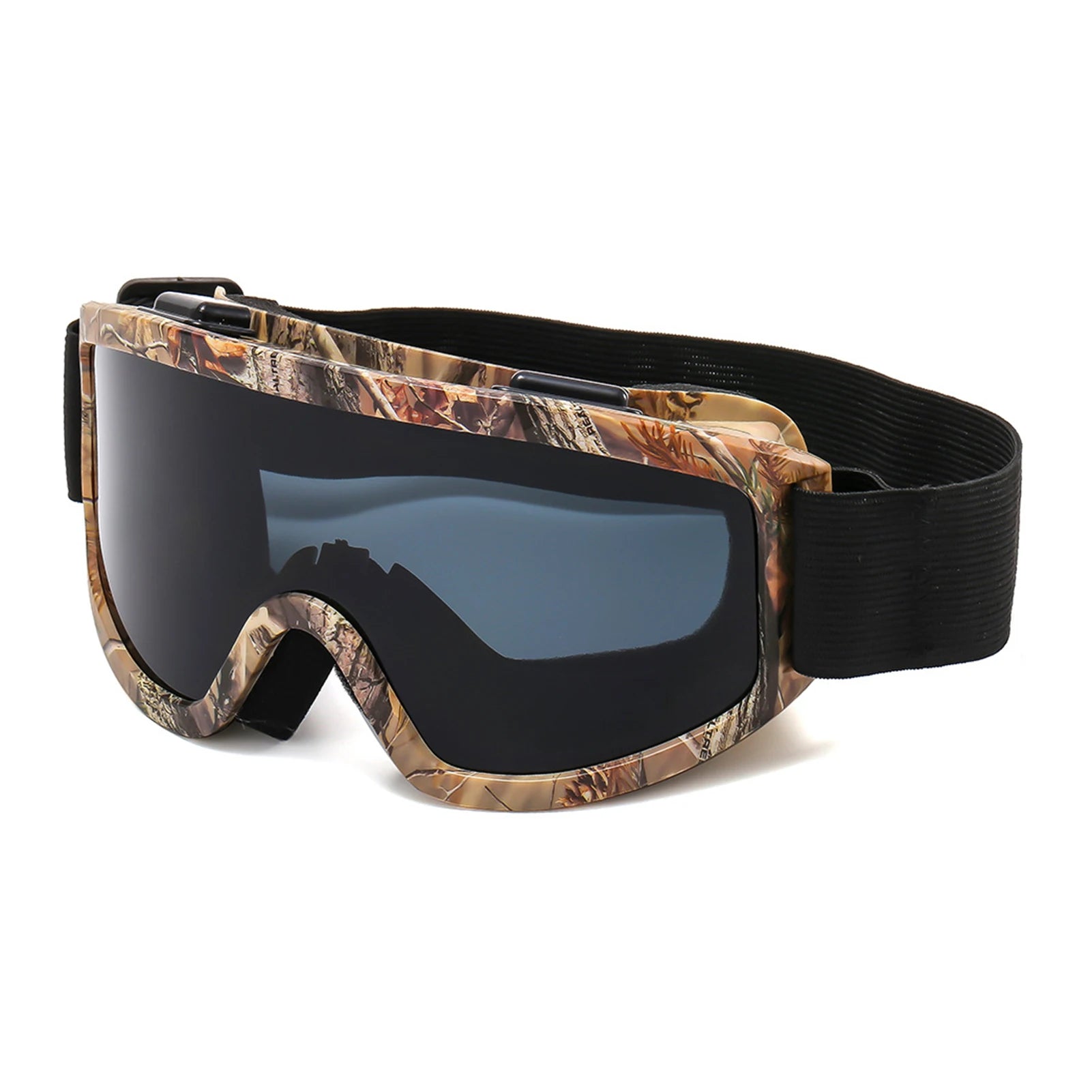 Large Frame Ski Goggles with Colorful Lens Anti-Collision Anti-Glare Lens Outdoor Sport Snow Snowboard for Snowboarding Skiing - Smarsty