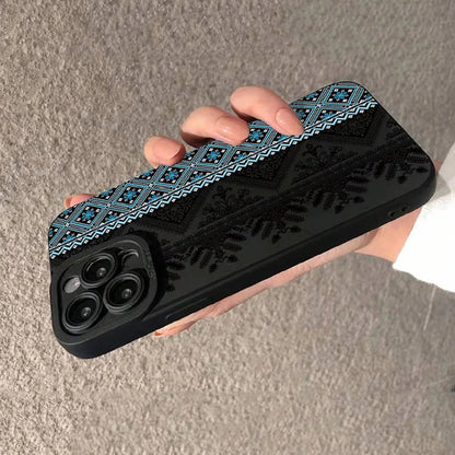 Vintage Totem Painting Shockproof Phone Case For iPhone 17 16 15 14 13 12 11 Pro Max XS X XR 7 8 Plus SE 2022 13 Mini Soft Cover by Smarsty