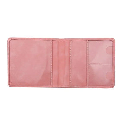 Car Registration Driver's License and Insurance Card Holder - Leather Vehicle Glove Box Automobile Documents Paperwork Organizer