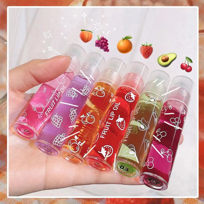 Hydrating Fruit Essence Lip Balm with Mirror - Smarsty