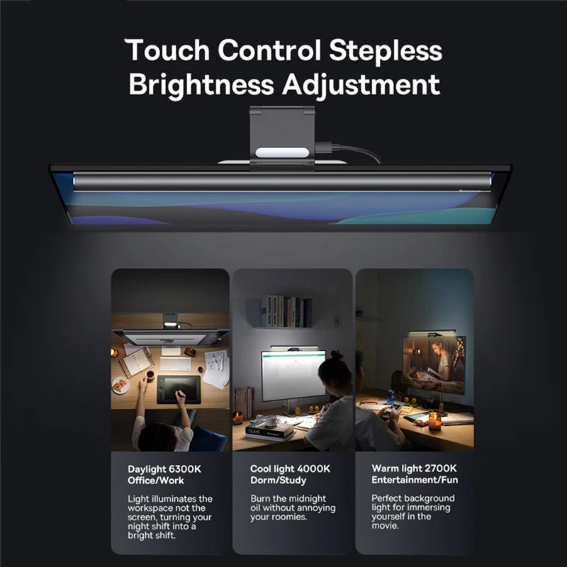 Baseus LED Screen Light Desk Lamp for Reading - Smarsty