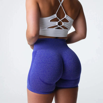 TKITK Seamless Shorts Women  Workout Shorts Fitness Sports Short Gym Yoga Shorts Yoga pants leggings cycling shark pants - Smarsty