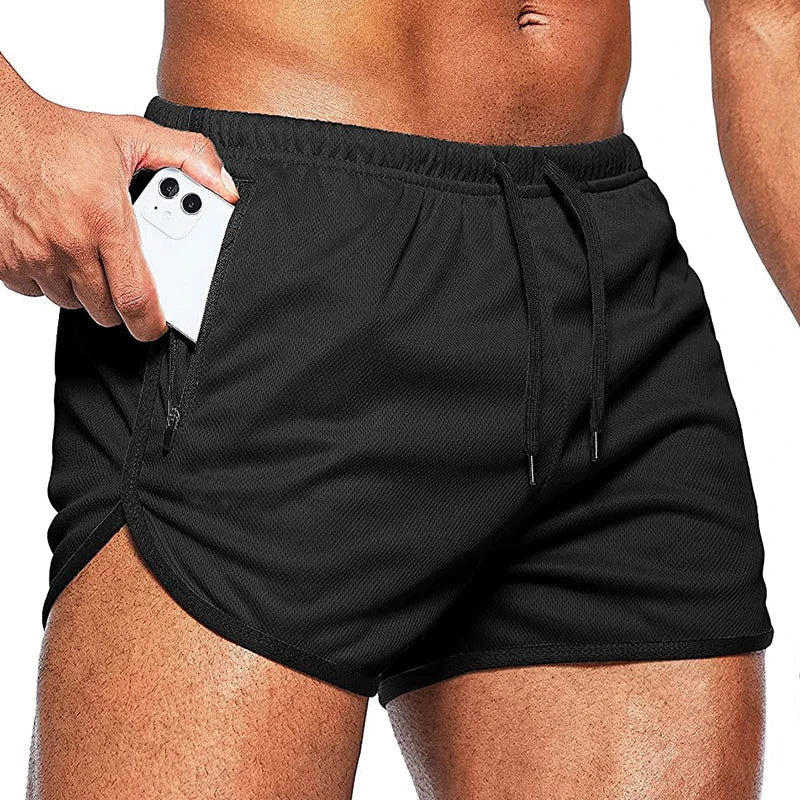 Men Sport Shorts Summer Sportswear Beach Jogging Short Pants Training Shorts Men Basketball Clothing Gym Fitness Running Bottoms - Smarsty