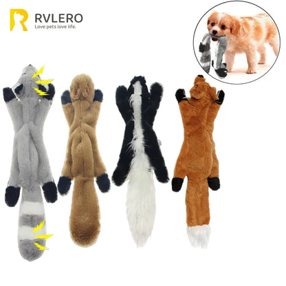 Durable Plush Dog Chew Toy with Squeakers - Smarsty