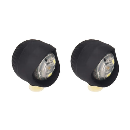 2pcs PVC LED Shoe Lights Charms Accessories for Night Rides, Walks & Dog Walks,Shoes Charms, 3 Lighting Modes