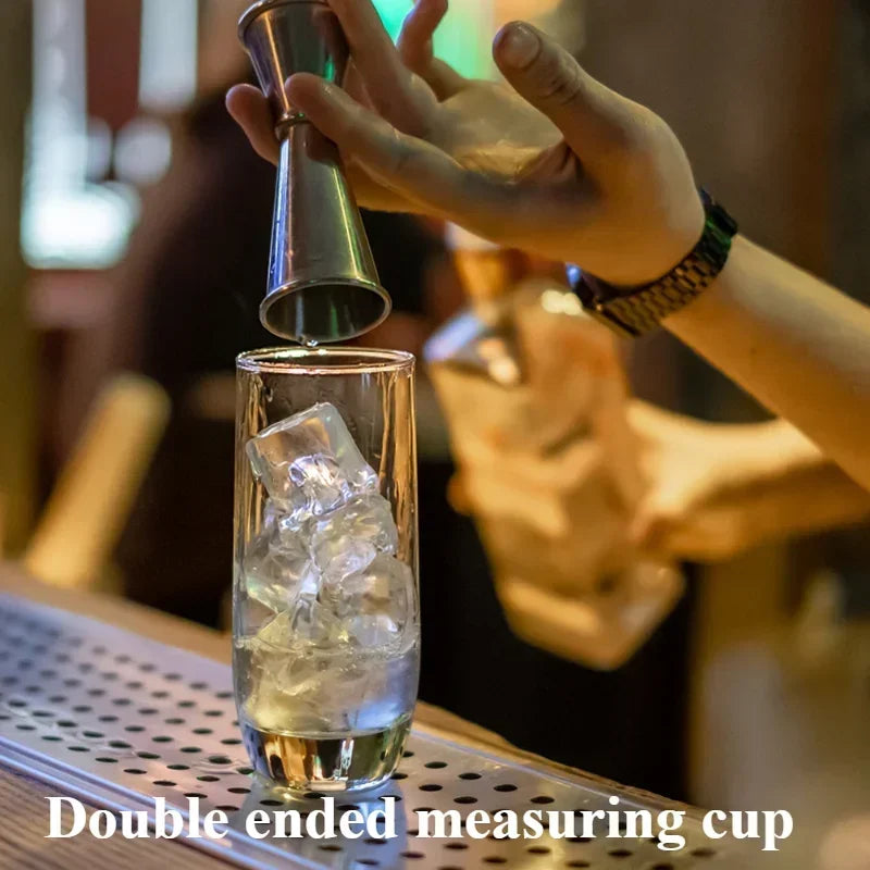 Stainless Steel Double Shot Jigger Set for Perfect Cocktails - Smarsty