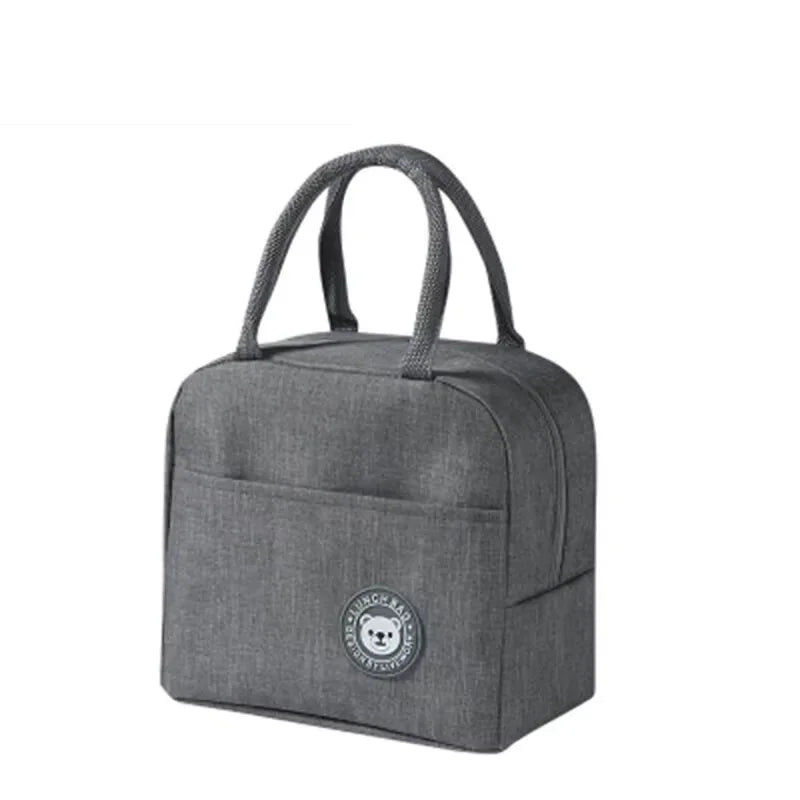 Insulated Lunch Bag Large Capacity Thermal Insulation - Smarsty