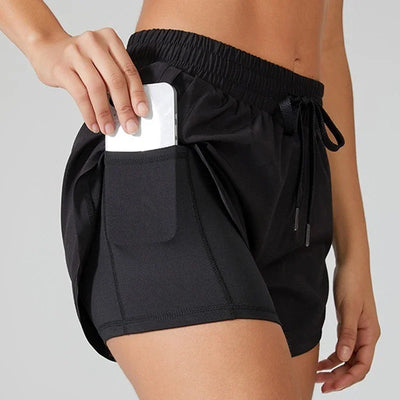 Yoga Shorts Women Fitness Top Spandex Neon Elastic Running Workout Short Leggings For Ladies Gym Sport Shorts Fitness Sportwear - Smarsty