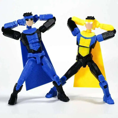 3D Printed Superheroes Invincible 2.0 Anime Multi-Jointed Shapeshift Toys Action Figures Mannequin Model Ornaments Gifts - Smarsty