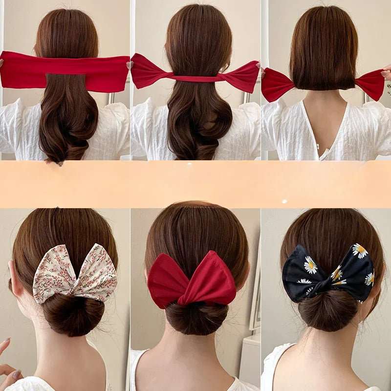 Women's Bow Hairpin for Fast Stylish Buns - Smarsty