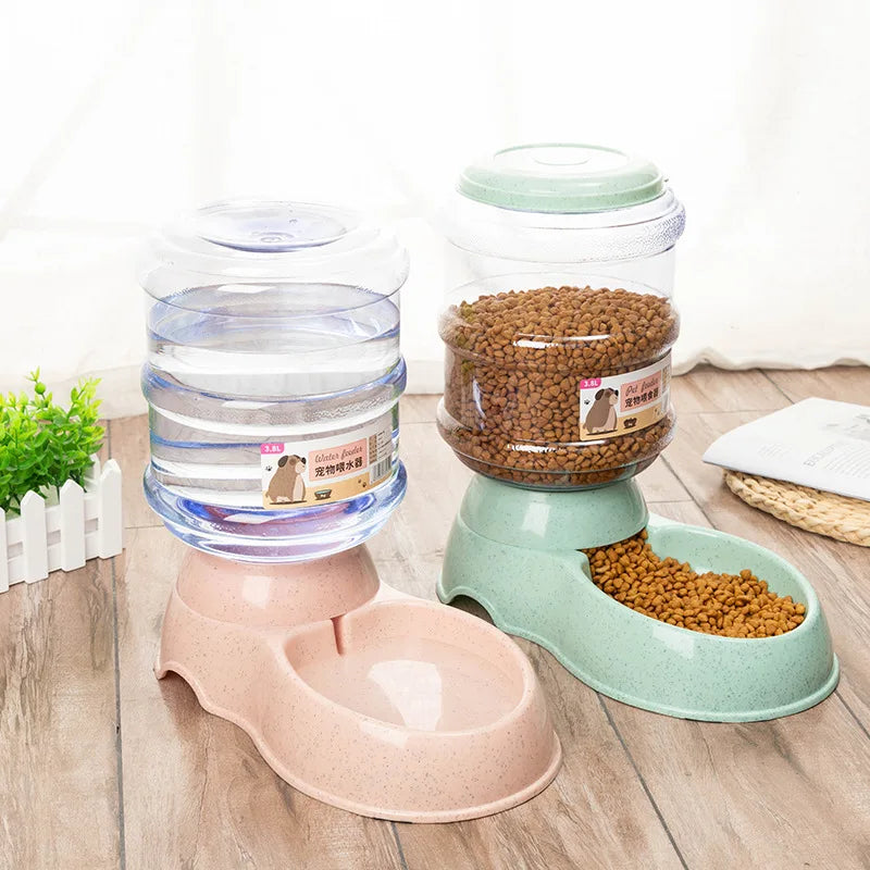Large Capacity Automatic Pet Feeder and Water Dispenser - Smarsty