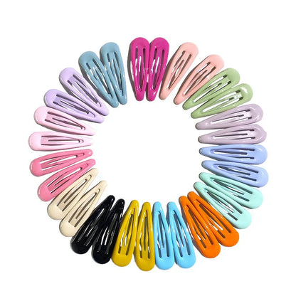 Cute Cartoon Hairpins for Girls 40Pcs Colorful Animal and Fruit Clips - Smarsty