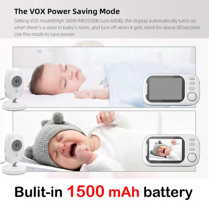 3.5 Inch Better Than VB603 Baby Monitor With Camera  LCD Electronic Babysitter Wireless 2 Way Audio Talk Video Baby Nanny Radio